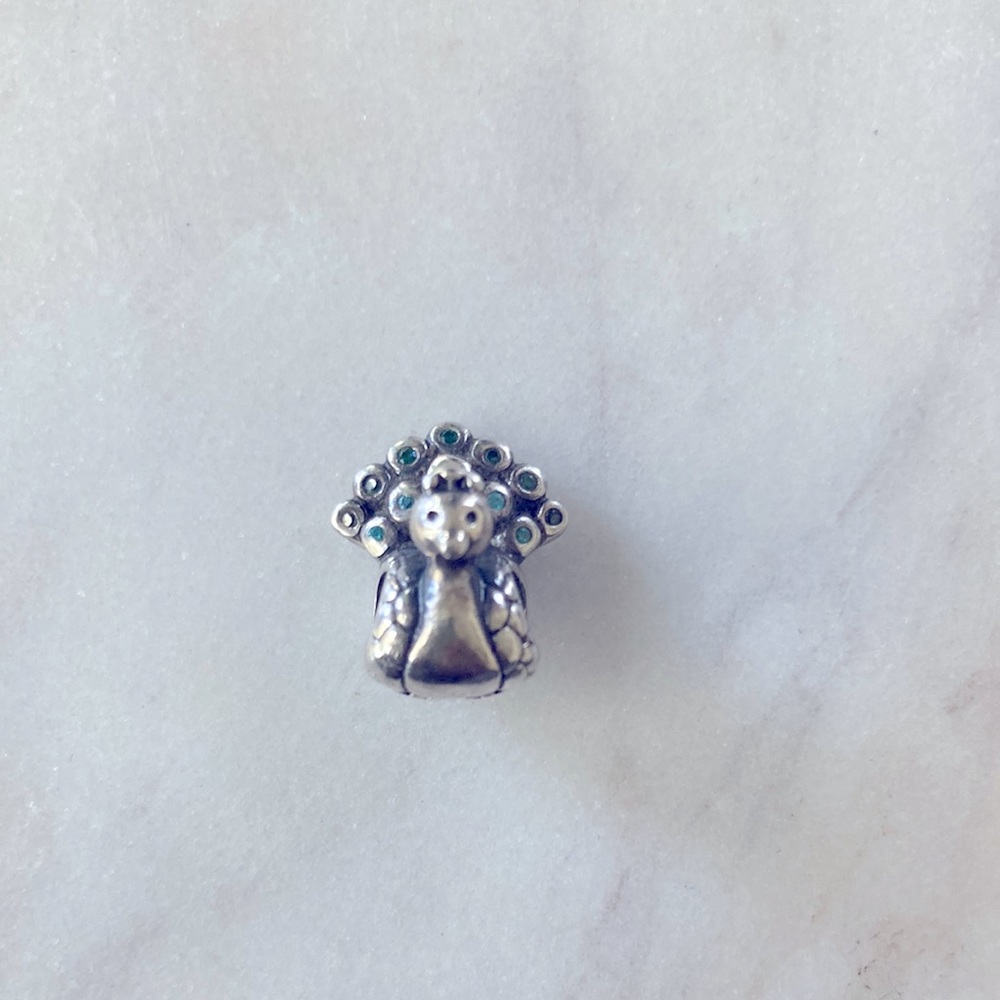 Authentic Retired Pandora Peacock 🦚 Charm